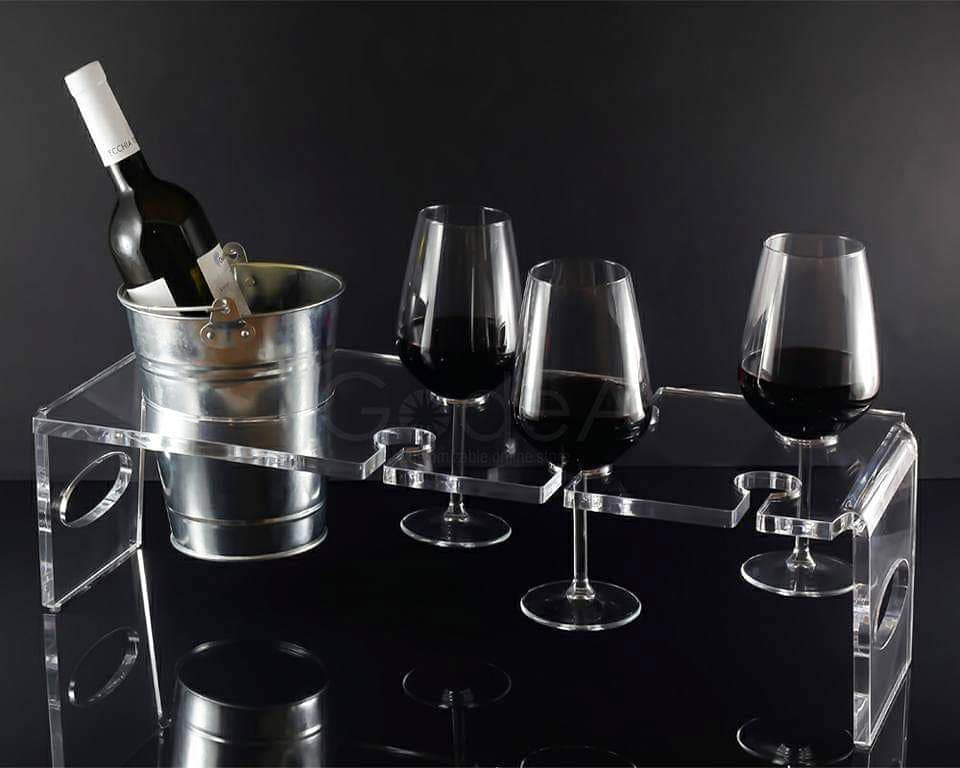 BOTTLE AND FINGERFOOD SERVICE TRAY